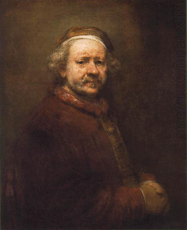REMBRANDT Harmenszoon van Rijn Self-Portrait ey china oil painting image